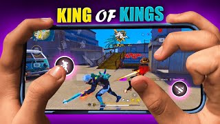 KING OF KINGS 😱 IPHONE 15 PRO📲 SETTINGS ⚙️ HUD  SENSI  DPI FREE FIRE HIGHLIGHTS😍 [upl. by Pedrotti]