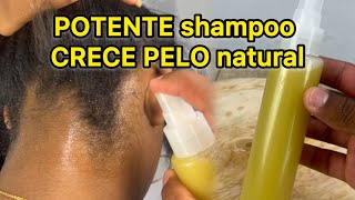 POTENTE shampoo CRECE PELO natural [upl. by Nette196]