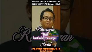 Ps Petrus Marinus Hia STh  RENCANA TUHAN [upl. by Nyltac152]