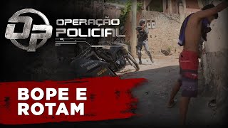 OPERAÇÃO POLICIAL  BOPE E ROTAM [upl. by Smoht]