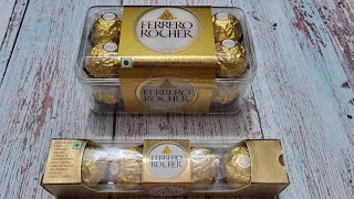 UNBOXING OF FERRERO ROCHER CHOCOLATES [upl. by Rafaelof633]