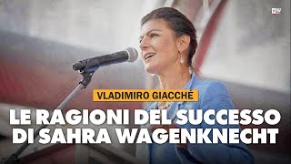 Vladimiro Giacché quotSahra Wagenknecht interpreta il malessere profondo dellelettorato di sinistraquotquot [upl. by Elyc]