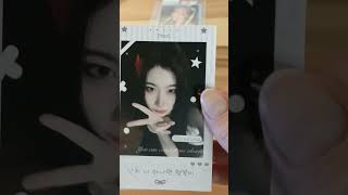 Kpop card unboxing kpop blackpink chuu twice gidle lesserafim unboxing [upl. by Eidnim445]