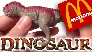 Dinosaur Carnotaurus and Aladar McDonalds Disney Toys 2000 [upl. by Novyart]