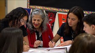 Osceola 8thgrade tutor gets results — even after retirement [upl. by Ainirtac]