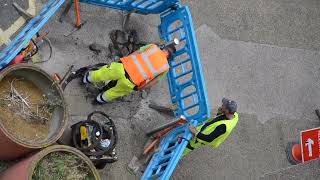 NOISE POLLUTION  Pneumatic Road Drill  Bacton Tower  Mon 2 Sept 24 [upl. by Bartolomeo496]