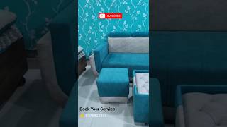 😯 Sofa Dry Cleaning  jaipur  Deep cleaning services  shorts [upl. by Yesnel]