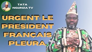 URGENT LE PRESIDENT FRANÇAIS PLEURA [upl. by Mario427]