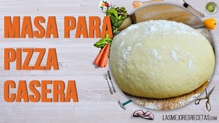 La Receta Secreta Para Una Masa De Pizza Esponjosa Y Deliciosa [upl. by Norabal812]