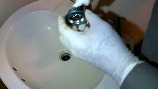 How To Replace a Sink Tailpiece Pipe and Faucet [upl. by Madigan]