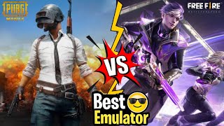 BEST EMULATOR FOR PUBG AND FREE FIRE [upl. by Myra]