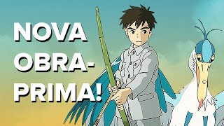 O MENINO E A GARÇA O Retorno Triunfal De Miyazaki Crítica [upl. by Iveson339]