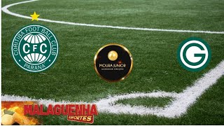 Coritiba x Goiás  Rádio Malaguenha  Moura Júnior AO VIVO [upl. by Arathorn717]