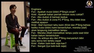 INDOENG SUB BL  KRIST amp SINGTO Sweet Couple [upl. by Vonny673]