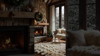 Cozy Up By The Fire Snowy Nights In A Winter Wonderland [upl. by Ahsercel]