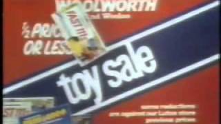 1983 Woolworth Dept Store Commercial quotToy Salequot [upl. by Ahsla50]