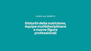 15 marzo • Giornata nazionale dei disturbi alimentari [upl. by Anaahs]