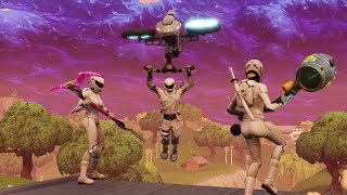 Fortnite  NEW OVERTAKER WHITEOUT  CYCLONE WHITE SQUALL GLIDERS WHITENINJASBIKER SKINS [upl. by Aisatna]