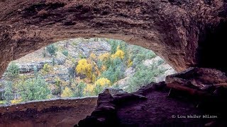 Gila Cliff Dwellings • Mogollon Culture • New Mexico [upl. by Elleynad]