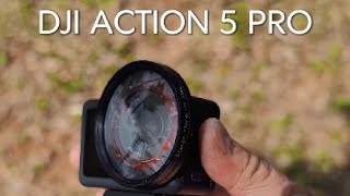 DJI ACTION 5 Pro with Macro lens mod [upl. by Turmel]