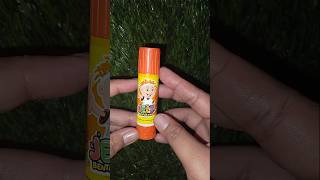 JELLY LIPSTIC ORANGE jelly eatsnack jajanan yupigummy chocolate candy gummy youtubeshorts [upl. by Adnulahs]