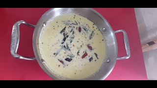 Dahi Khadi  South Indian Style  Home Recipes [upl. by Leikeze27]