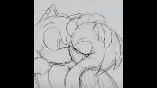 Sonamy Kiss Animation ☺️ Created by rinkavs on Xamyros sonamy sonamykiss animation sshorts [upl. by Morrie]