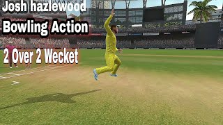 Josh Hazelwood bawling action  Analysis ☄Why Josh is known as most accurate fast bowler  real 24 [upl. by Neih706]