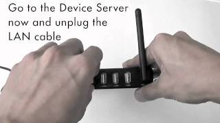 How to connect USB devices to the PROLiNK Sharehub Device Server [upl. by Akirat]