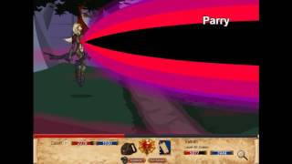 Dragonfable Caitiff vs Valtrith [upl. by Anit712]