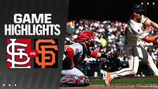 Cardinals vs Giants Game Highlights 92924  MLB Highlights [upl. by Rosanne]