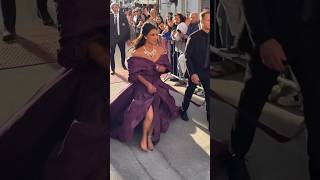 Kim Kardashian Wows in Purple Gown at Dolce amp Gabbana 2023 Alta Moda in Puglia kimkardashian [upl. by Telford72]