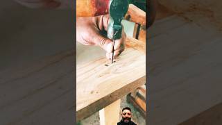 Como clavar un clavo correctamente woodworking diy satisfying arbricolajewoodwork [upl. by Waltner]