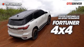 Toyota Fortuner 28 GR Sport Tetradrive 2022  Review Indonesia  OtoDriver [upl. by Carole853]