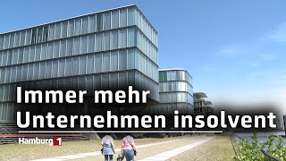 Immer mehr Unternehmen in Hamburg sind insolvent [upl. by Weeks180]