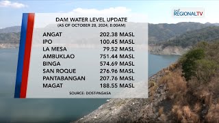 One North Central Luzon Dam Level Update October 28 2024 [upl. by Colis]