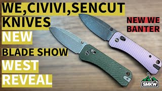 New Knives for WE Civivi amp Sencut at Blade Show West [upl. by Rowland]