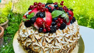 Pavlova The Cake That Will Make You Fall In LoveCreating a Mesmerizing Dessert Masterpiece [upl. by Maurita]