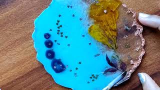 How to fix sticky resinFixing a sticky resin art [upl. by Rowney]