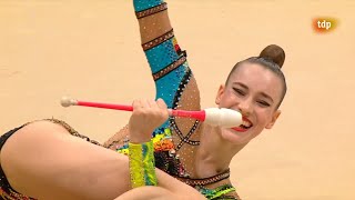 2023 World Rhythmic Gymnastics Championships Valencia  Clubs  Ribbon Final  ESPAÑOL [upl. by Eimar]