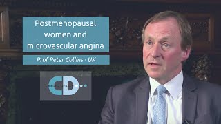 Postmenopausal women and microvascular angina  Prof Peter Collins [upl. by Chesnut]