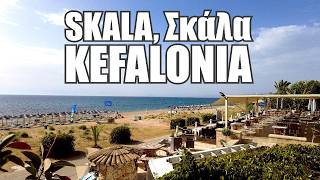 Kefalonia Greece  SKALA Walking Tour [upl. by Ednutey]