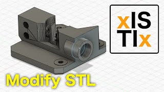 Modify STL in Fusion 360 [upl. by Analed]