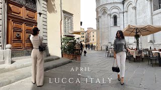 APRIL IN LUCCA ITALY VLOG  Alessandra Rosa [upl. by Theresina]