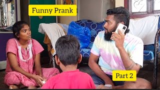 Part 2 Prank 😄Fake Call Prank⁉️ Jaison Monika 🥰 [upl. by Adnirem]