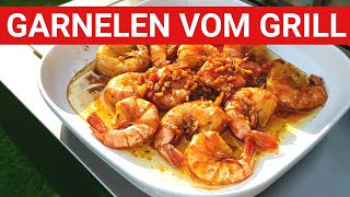 ♨️ GRILLBLITZ Garnelen perfekt vom Grill BBQ Tutorial Black Tiger Prawns Gambas Scampi Shrimps [upl. by Ludmilla]