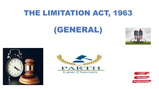 LIMITATION ACT 1963  General [upl. by Adlog]