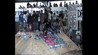 Radlands Geoff Rowley Salman Agah and Tom Knox 1995 Skateboarding World Championships [upl. by Dedra827]