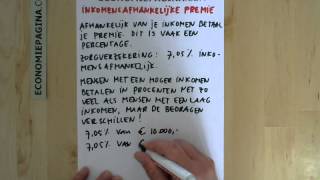 Inkomensafhankelijke premie Economiepaginacom [upl. by Annayi]