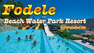 Fodele Beach amp Water Park Holiday Resort 5 Crete  Greece [upl. by Hteazile]